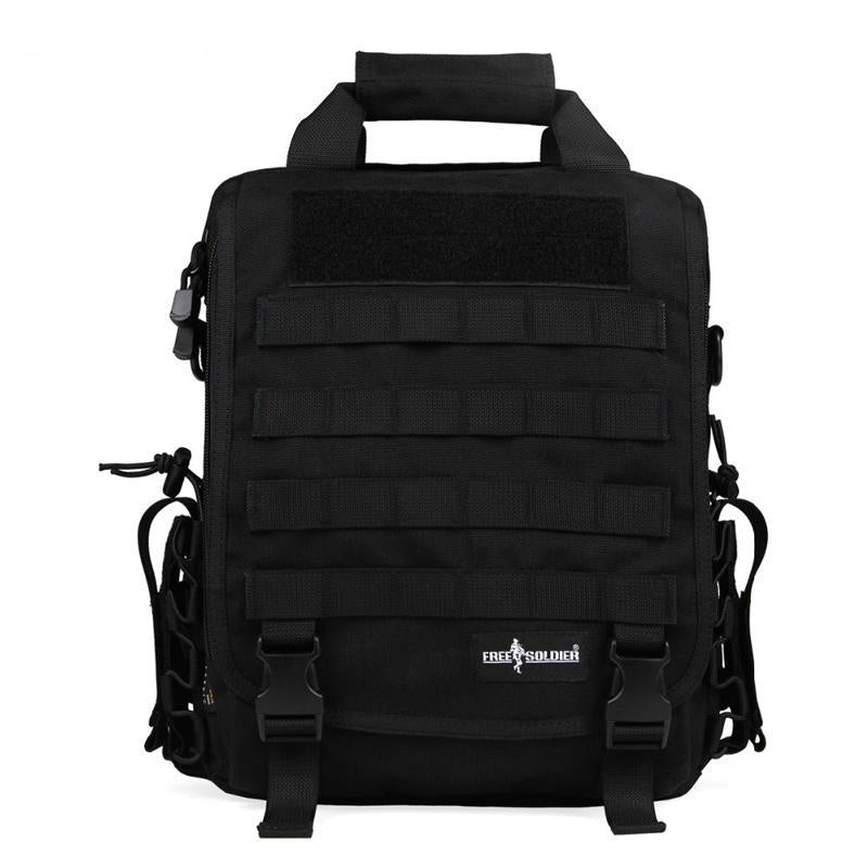 FREE SOLDIER Outdoor Sport Tactical Military Backpack For Men Camping Hiking Travel Backpack 14 Inch Laptop Bag Single Shoulder