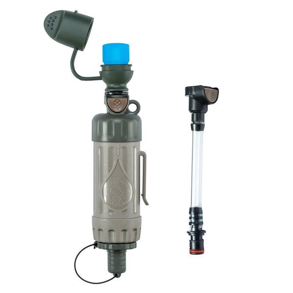 FREE SOLDIER outdoor sports tactical water purifier for survival field portable drinking tool for camping ,hiking and climbing