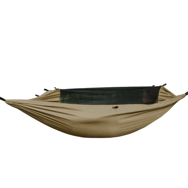 FREE SOLDIER Waterproof Camping Hammock with Mosquito Net Lightweight Tarp Hammock for Backpacking Traveling Hammock