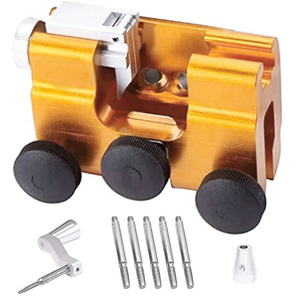 8PCS Portable Chain Saw Sharpener for Sharpening Chain Machine Chainsaw Sharpen Jig Machinery Garden Power Abrasive Tools