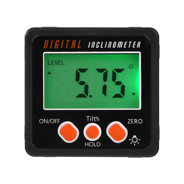 Digital Inclinometer Protractor Angle Taper Measuring Protractor Inclinometer Tool Electronic Inclinometer Base Measurin