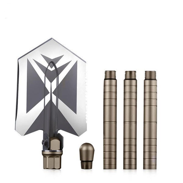 FREE SOLDIER Outdoor Sports Tactical Camping Magic Shape Steel Shovel Multi-Function Folding Portable Shovel Survival Shovel