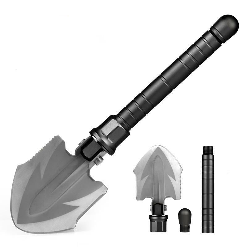 FREE SOLDIER Outdoor Sports Tools Camping Hiking Steel Survival Shovel Multi-Function Folding Shovel Lifesaving Hammer Tools