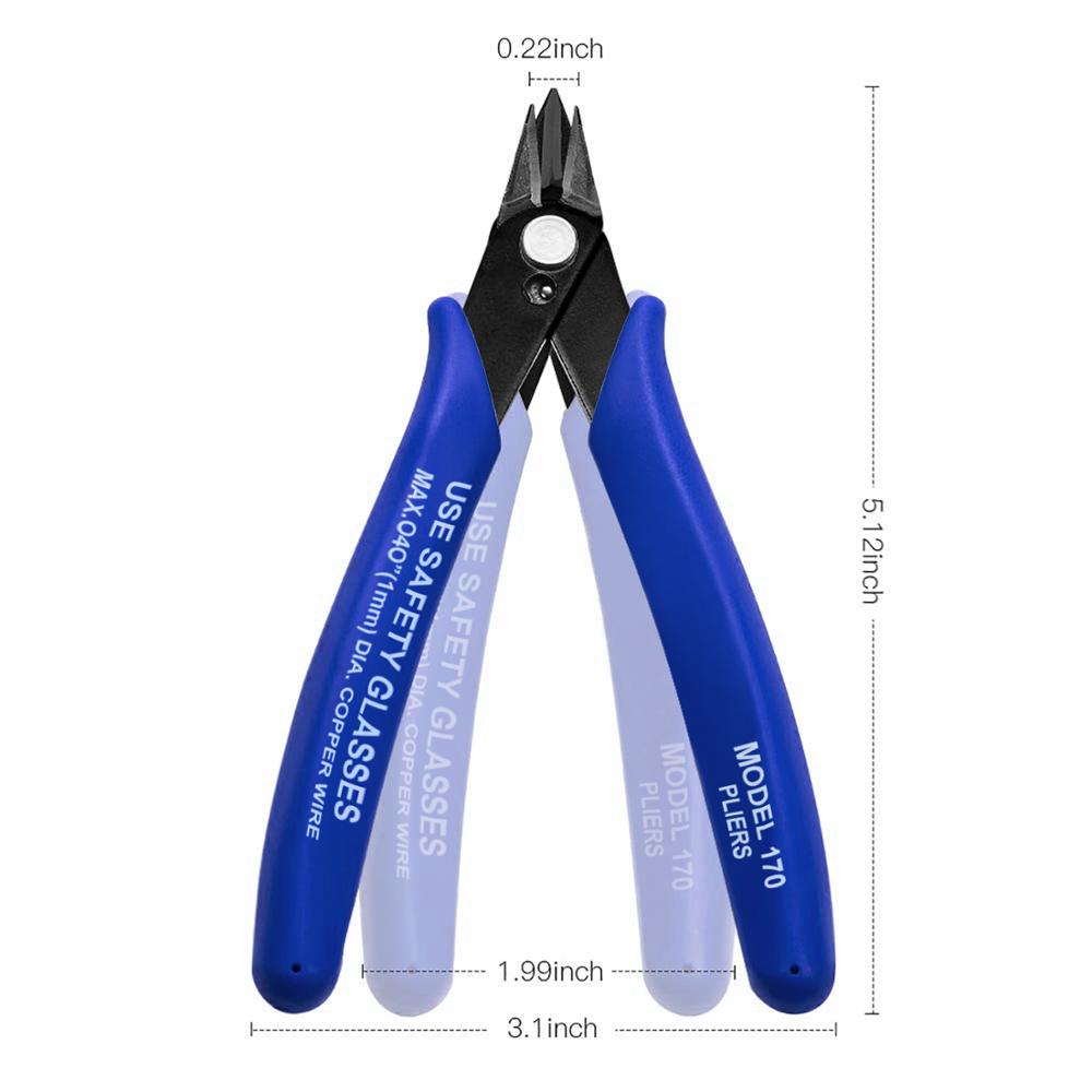 FREE SOLDIER 3D Printer Parts Plato. PLATO 170 U.S. US American Wishful Clamp DIY Electronic Diagonal Pliers Side Cutting Nippers Wire Cutter