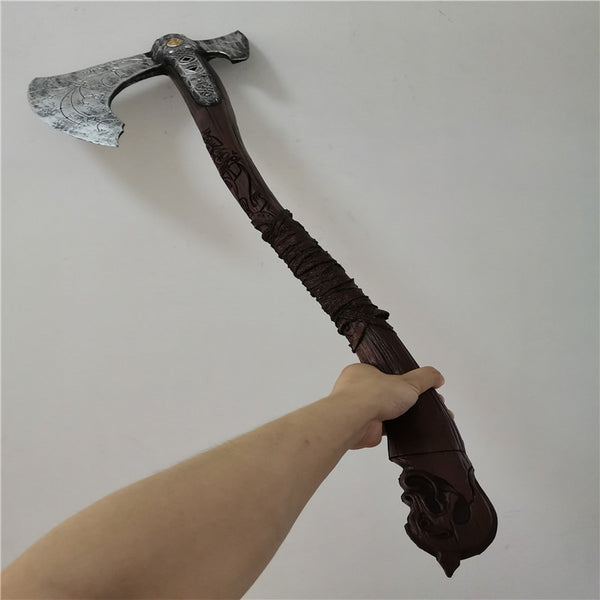 93cm Cool Style Cosplay Handsome Ghost Axe Prop Weapon Role Playing Game God of War Axe Ghost Axe PU Weapon Model Toy  Prop