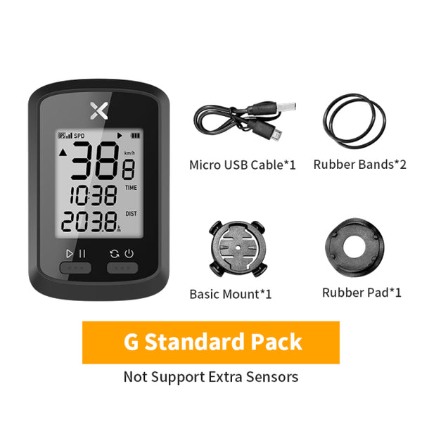 G/G+ GPS Bike Computer Wireless Cycling Speedometer Road Bike MTB Waterproof Bluetooth ANT+ Cadence Speed Bicycle Computer